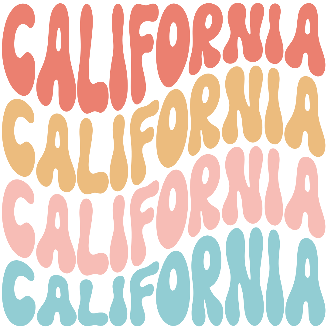 Daisy Mae Designs - Vente Aimants - Tous les 50 États Aimant Fort Acrylique Police Rétro – 2"x2"4