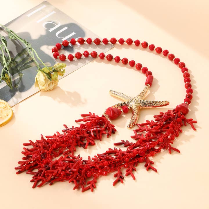 Lang halskæde - Lou for engroshandel hos Lovelika