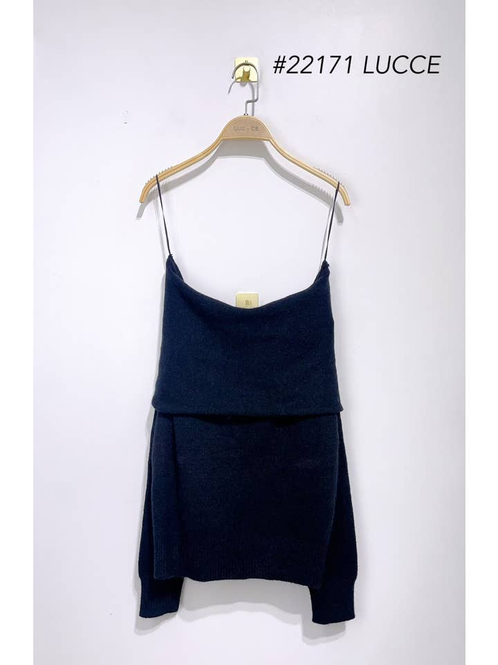 LUCCE - Venta al por mayor Jersey de punto - Mujer - Hombro levantado - 22171