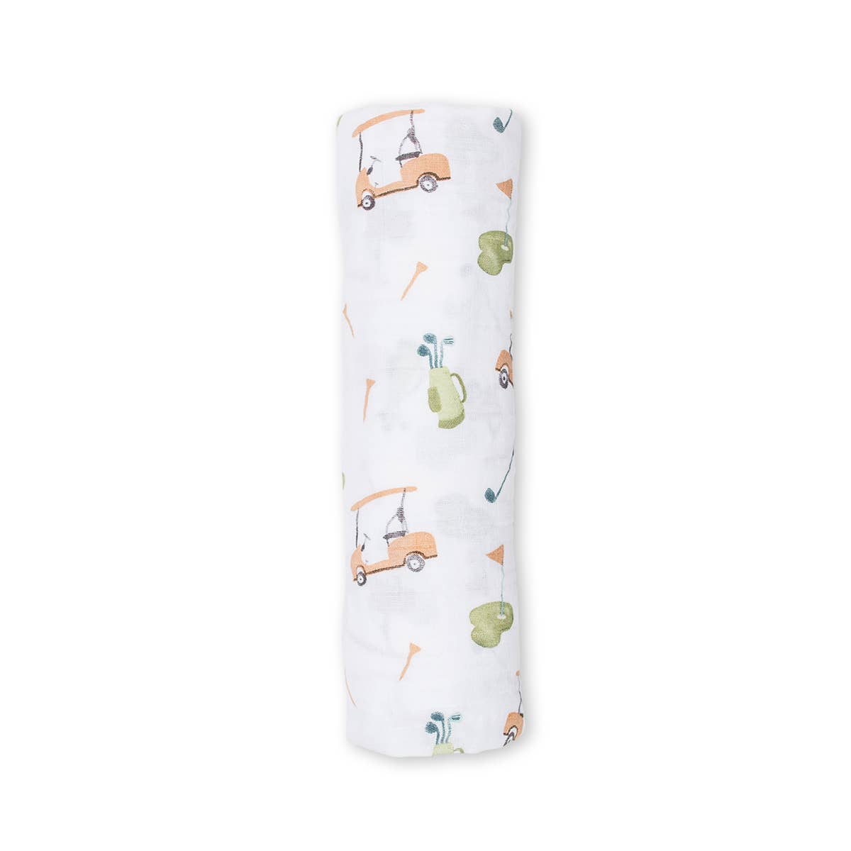 Lulujo Baby - Wholesale Swaddle - Baby - Muslin Swaddle Blanket – Golf (47" x 47") 1