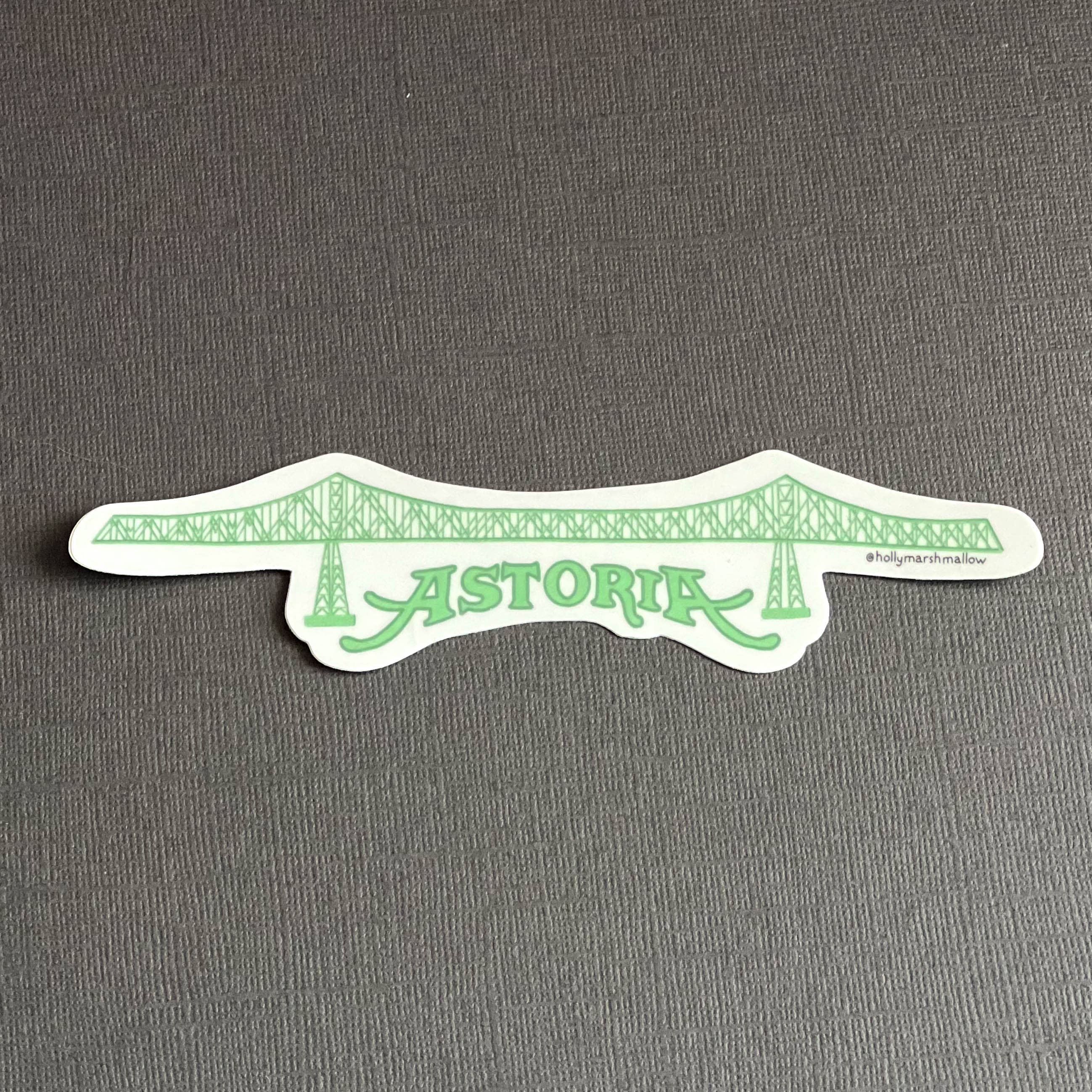 hollymarshmallow - Wholesale Sticker - Astoria Megler Sticker4