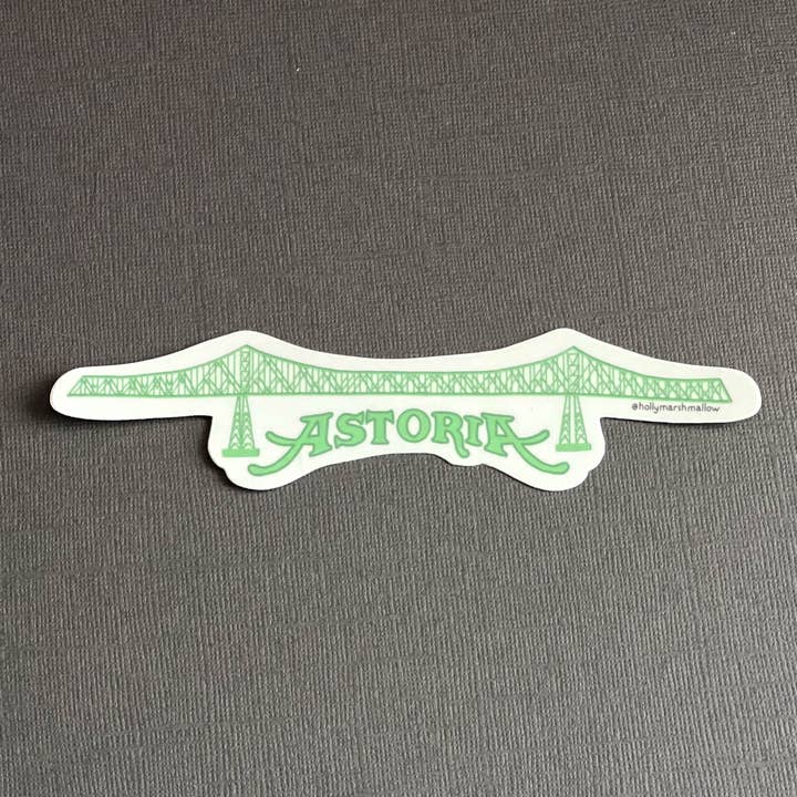 hollymarshmallow - Wholesale Sticker - Astoria Megler Sticker4