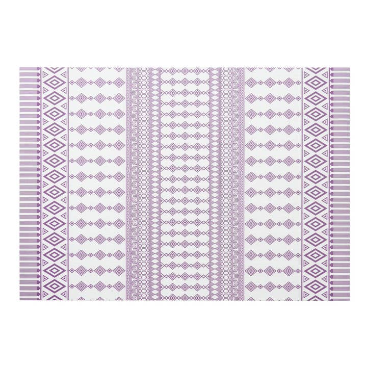 The Rug Hub Tapis d'intérieur et d'extérieur en vinyle tissé 5 x 7 cm 100 % imperméable pour la vente par Doers USA