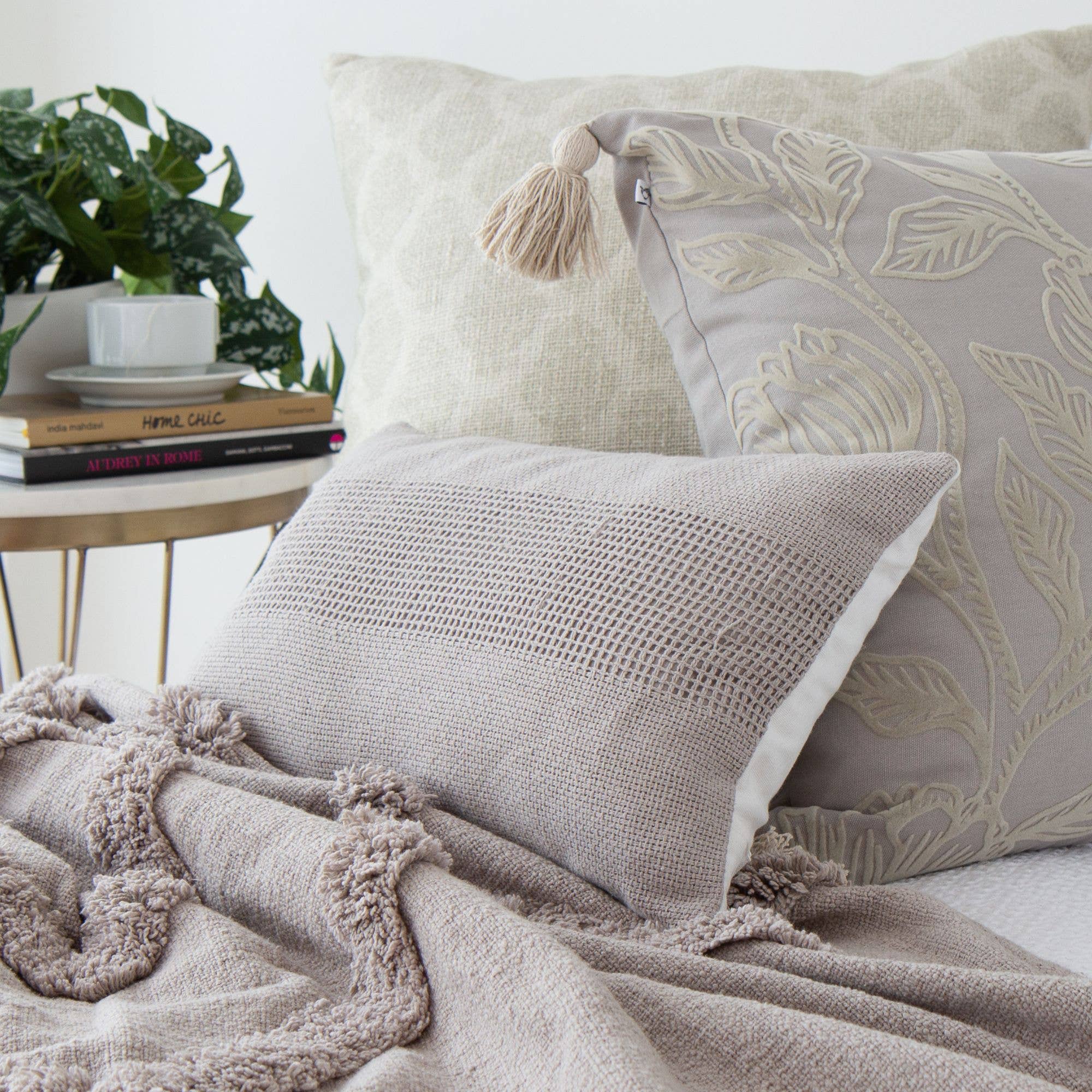 Tajik  Home  LLC - Wholesale Throw Pillow Cover - Lennox Woven Textured Pillow Cover –Soft, Stylish Decorative17