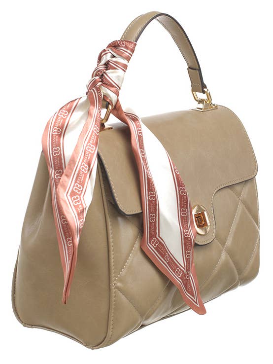 ELEGANT QUILTED CROSSBODY BAG for wholesale by Bessie London