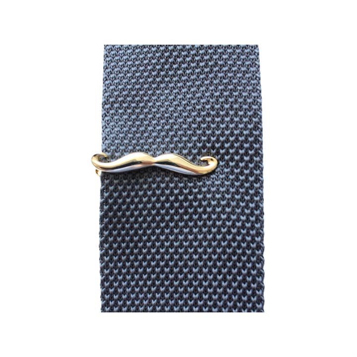 Tie Mood - Vendita all'ingrosso Fermacravatta - Uomo - Baffi dorati