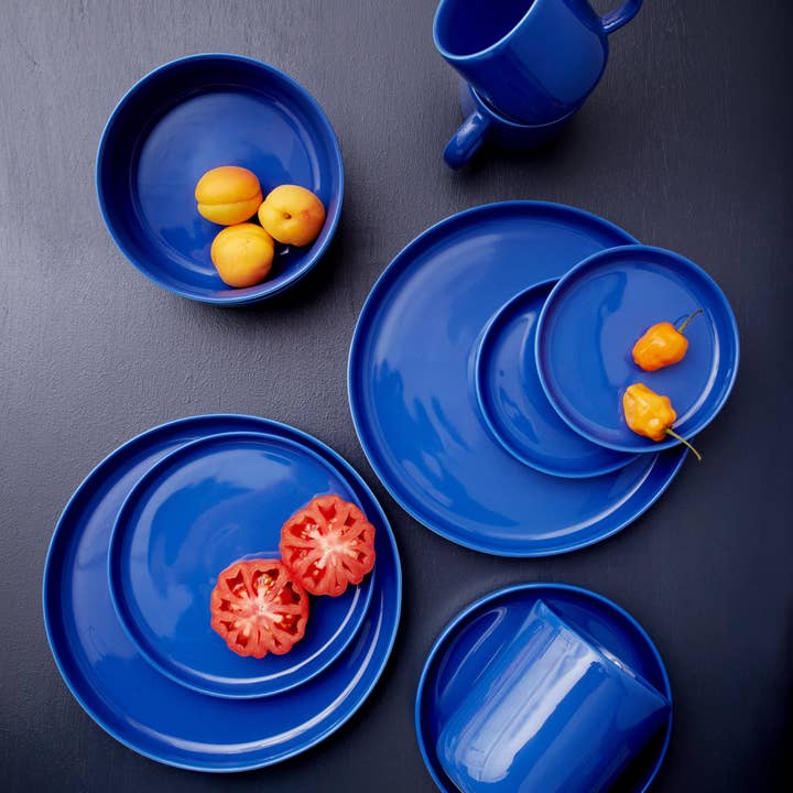 Canvas Home – Engroshandel Middagstallerken – Reims Mezze Tallerken- Sæt med 4- Middelhavet
