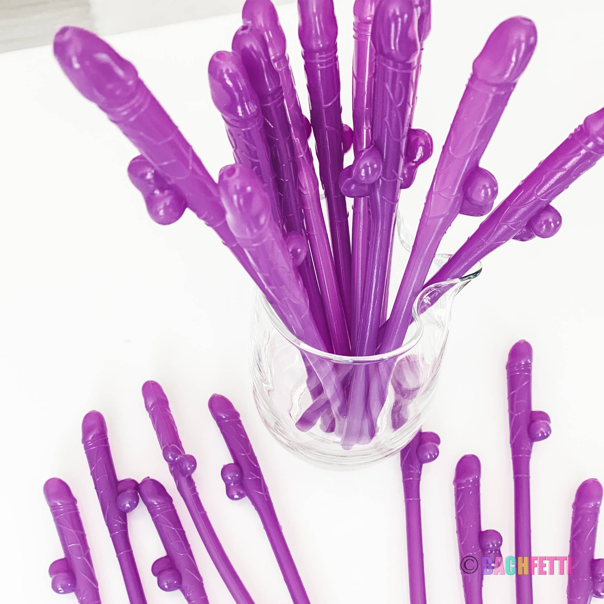 BachFetti – wholesale Drinking straw – Bachelorette Party Straws – 3 Color Options1