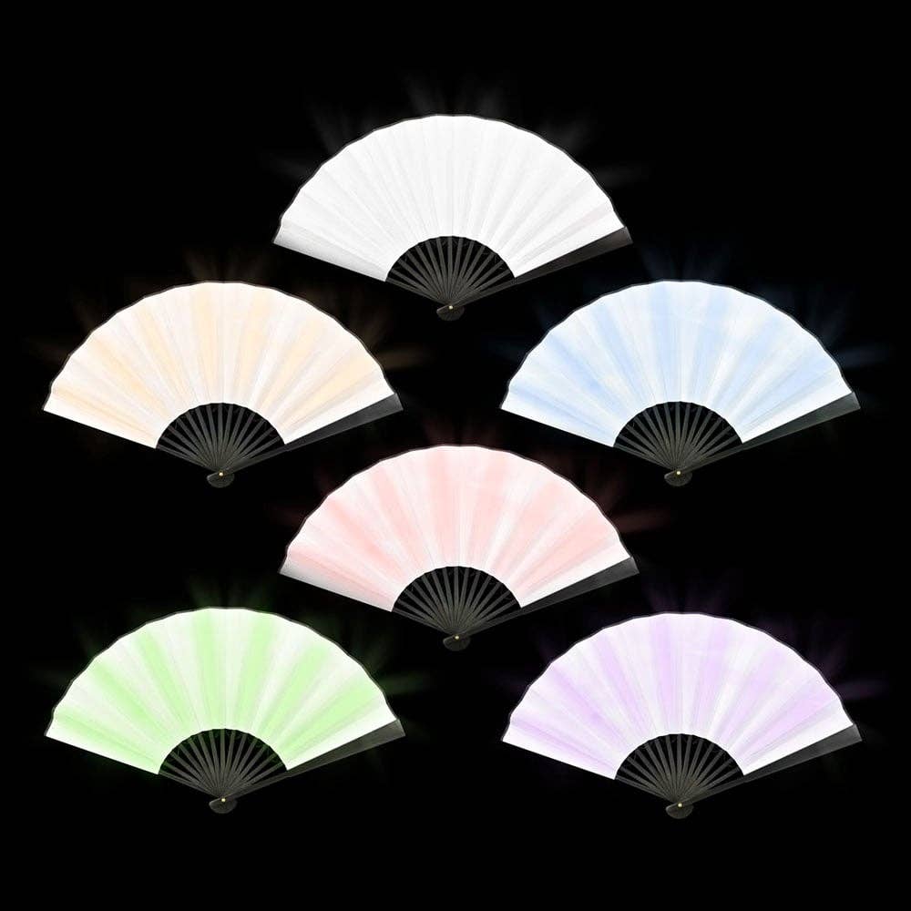 La Luna Bella - Toys - Wholesale Light-Up Toy - Kids & Baby - 10" Light-Up Folding Fan LLB Light-up Toys1