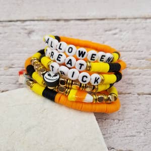 Kids Glow Halloween Bracelet Stack, Projects