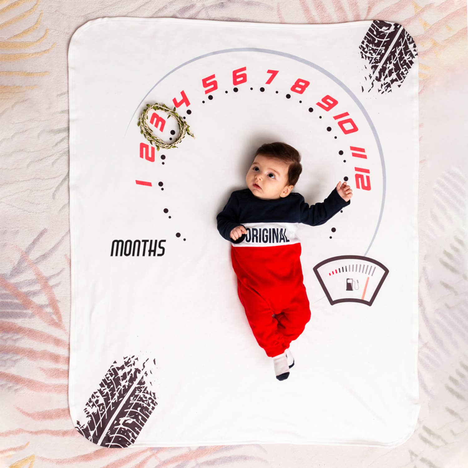 Dsg Gifts – wholesale Milestone blanket – Child & baby – Customizable Baby Milestone Blanket For New Moms0