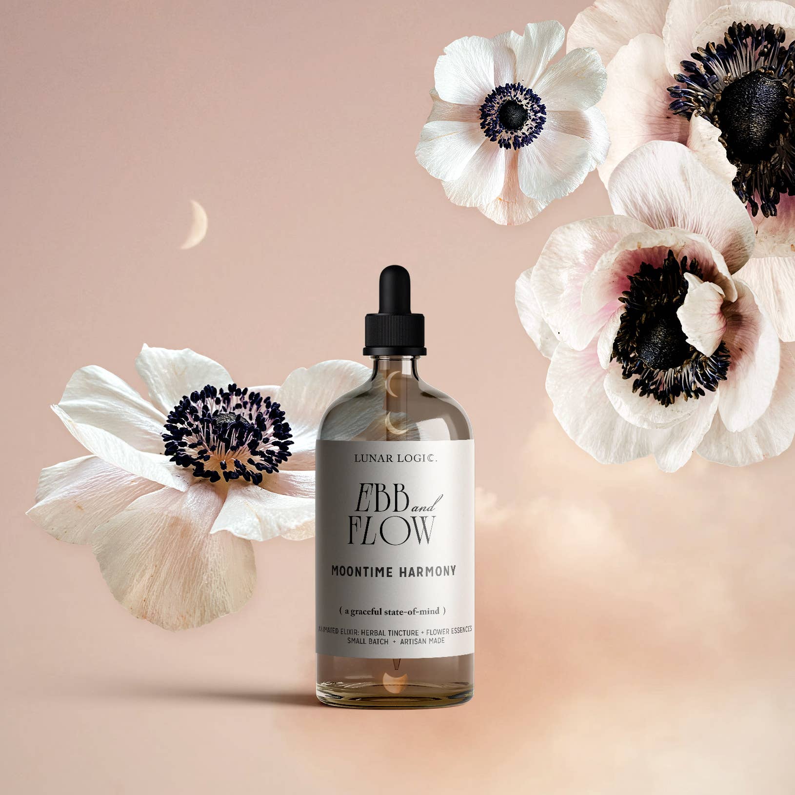 Lunar Logic Wild Apothecary - Wholesale Oral Supplement/Vitamin - EBB and FLOW / Hormone Harmony Elixir1