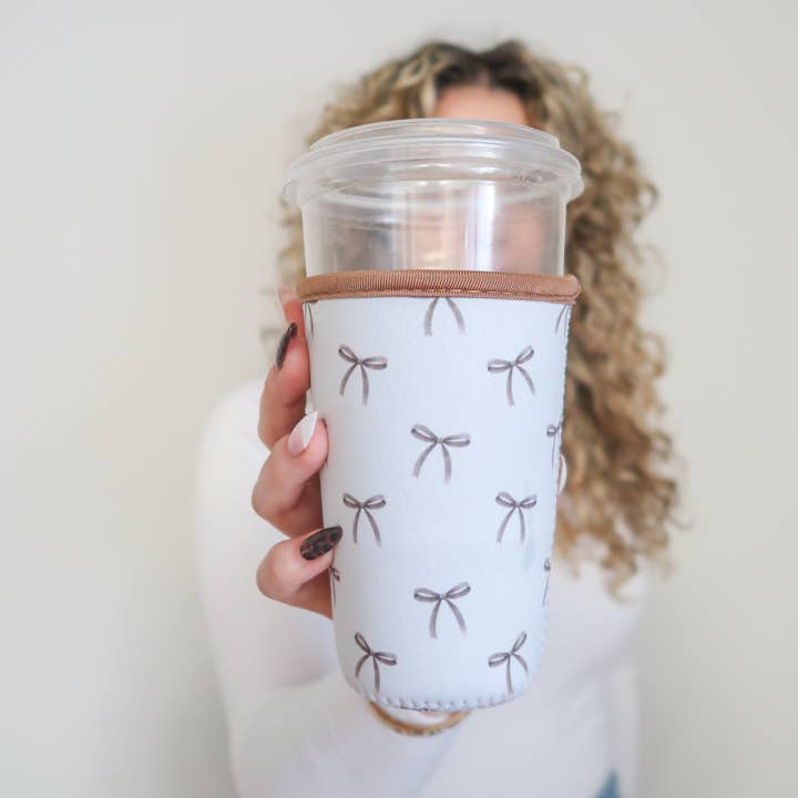 Frederick Family Co. - Wholesale Drink Huggers & Koozies - Iced Coffee Drink Sleeve, Beverage Cup Sleeve,