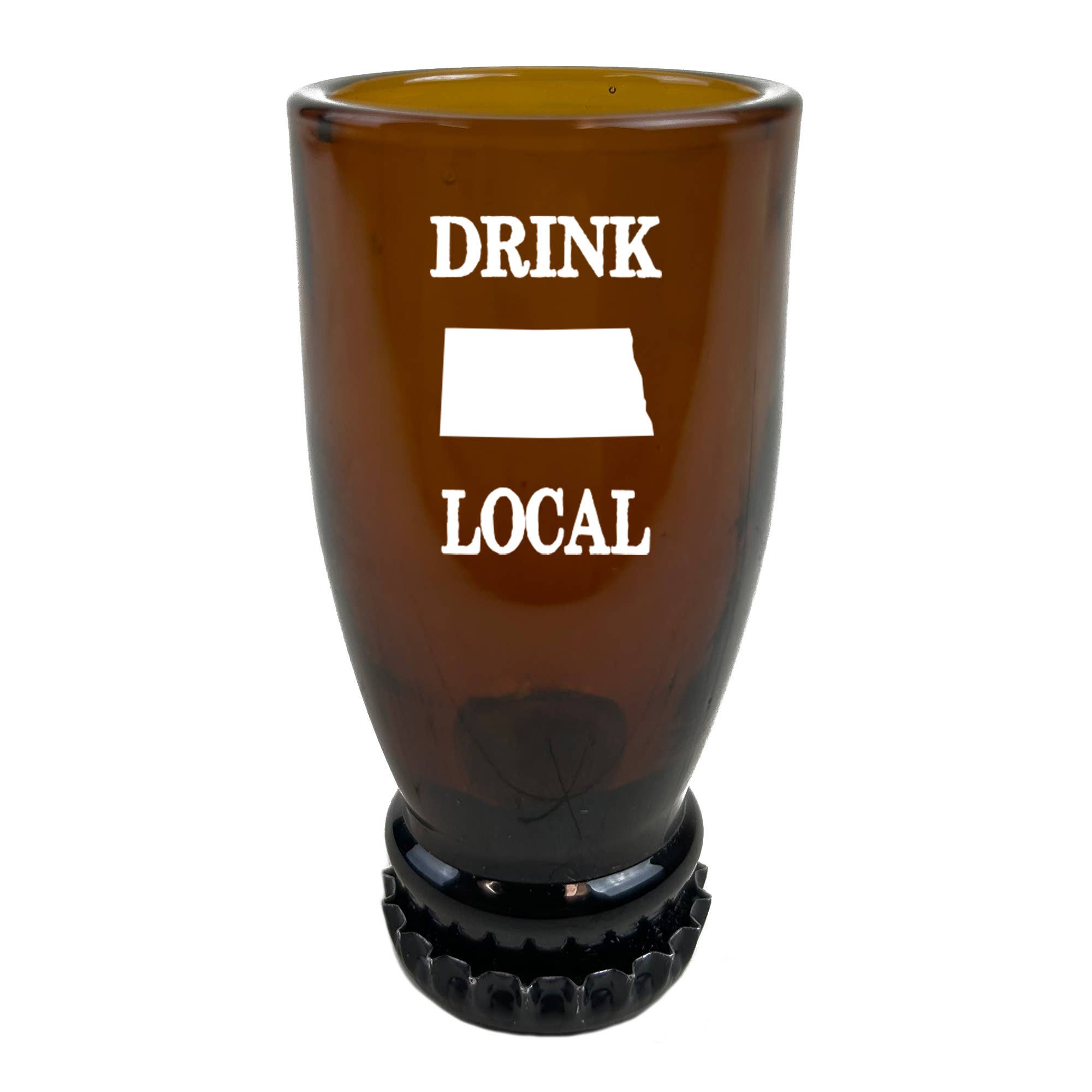 Torched Products - Wholesale Shot Glass - Drink Local Beer Bottle Shot Glass25
