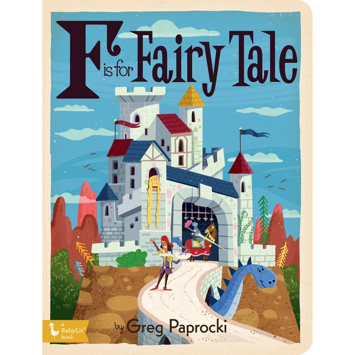 Gibbs Smith - Wholesale Book - Kids - F is for Fairy Tale: Alphabet board book
