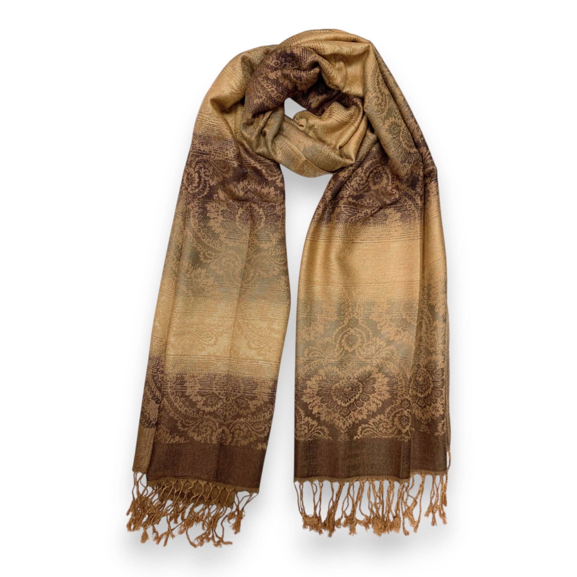 Lili Scarves (US Duty Free) - Vendita all'ingrosso Sciarpa - Donna - Sciarpa Pashmina Stampata Ombre4