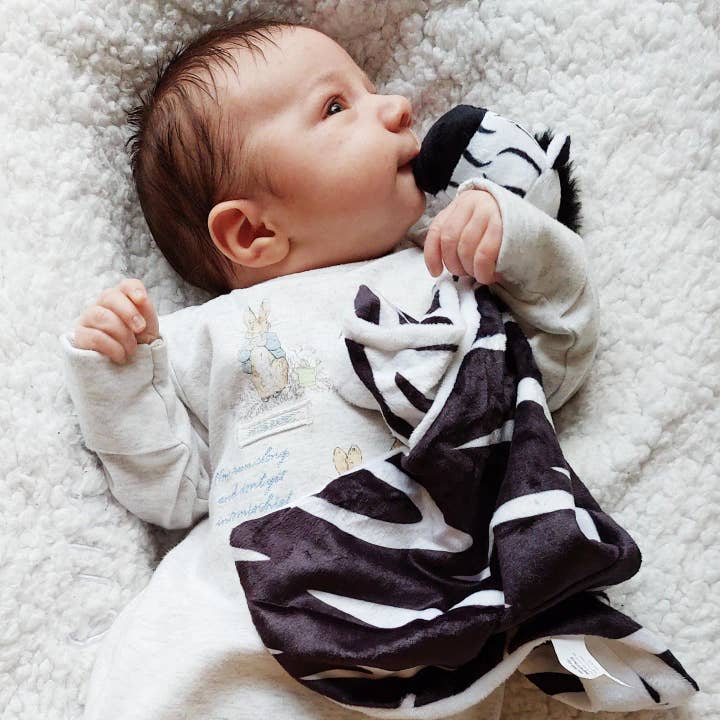 Sensory Zebra Comforter for wholesale by Block Sensory