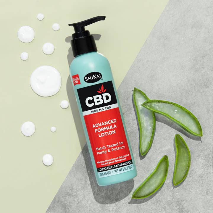 6 oz CBD Advanced Formula Body Lotion | 1500mg CBD for wholesale by ShiKai Products