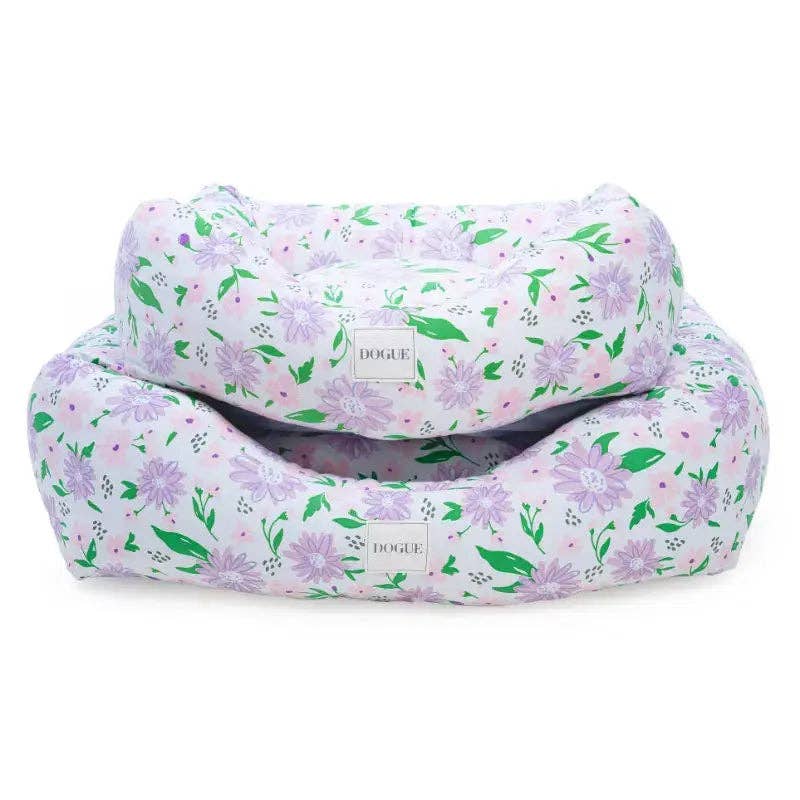 DOGUE - Wholesale Pet Bed - Dog - DOGUE Bolster Spring Floral Dog Bed2