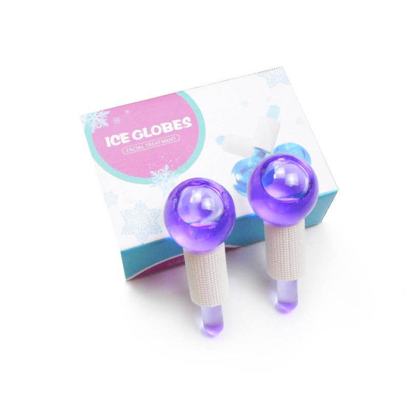 1 paquet (couleurs à mélanger et assortir) Outil de massage facial Cooling Ice Globes, boîte de lifting du visage et du cou en vente sur Faire6