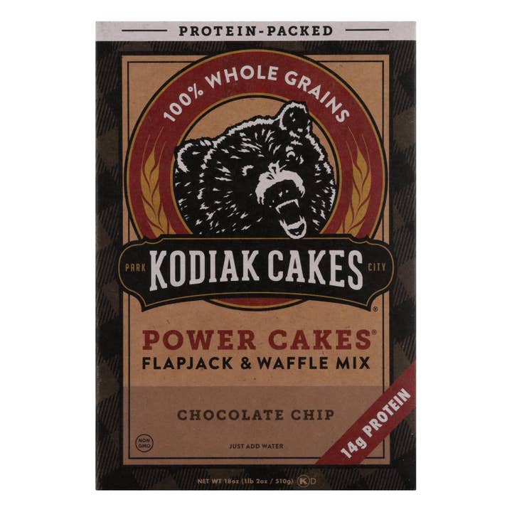 Ware Spark - Wholesale Pancake Mix - Kodiak Cakes Flapjack & Waffle Mix - Case Of 6 - 18 Oz