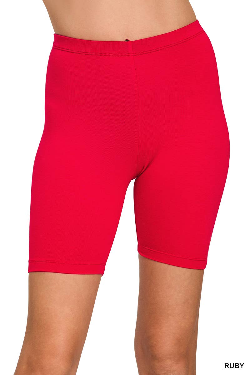 Vanilla Monkey - Wholesale Athletic shorts – Women's - Premium Cotton Biker Shorts1