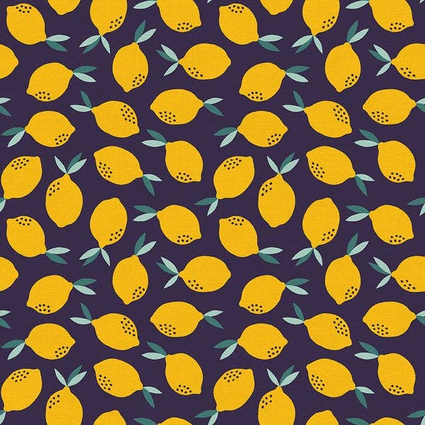 BibbyBubby - Wholesale Pet Bandana - Dog - Lemons Dog Bandana (Summer, Fruit, Pet Bandana)1