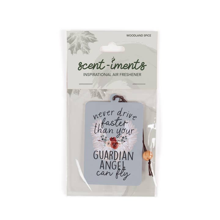 P. Graham Dunn - Wholesale Car Freshener - Unisex - Never Drive Faster Than Your Guardian Angel Can Fly3