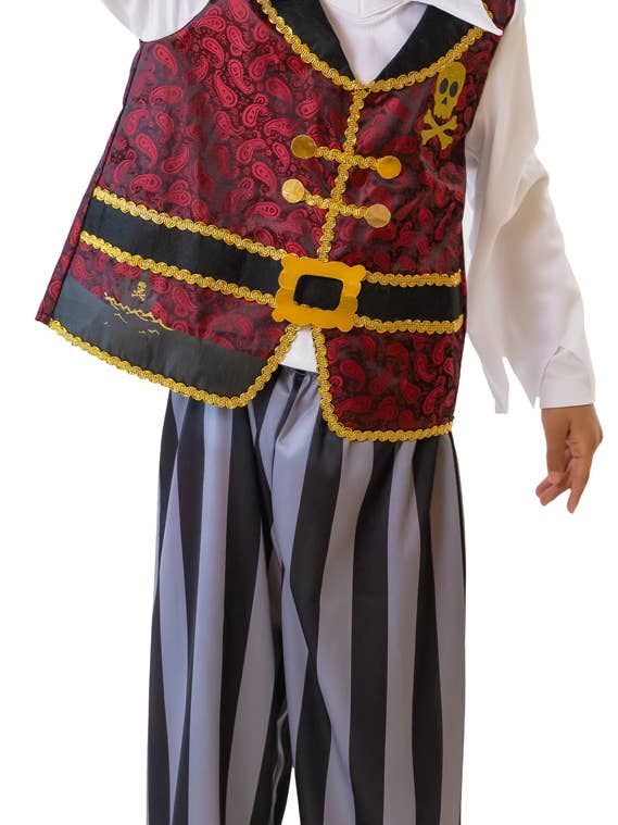 Folat BV - Venta al por mayor Disfraz - Niños - Disfraz de Pirata - Con Sombrero de Pirata - 98–110 cm / 3–5 años