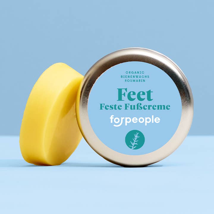 forpeople skincare GmbH - Wholesale Foot Cream - Solid Foot Cream - Rosemary & Sage0