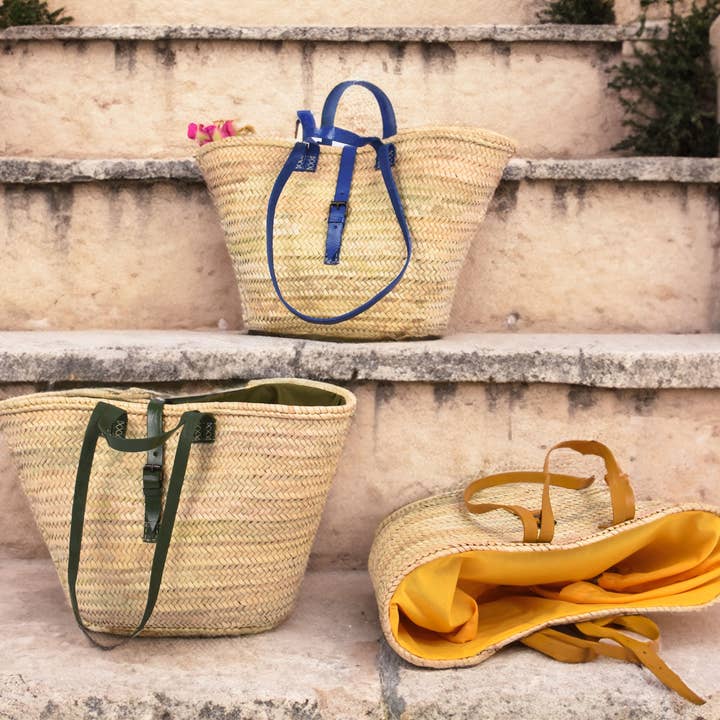 Tote Bag- Straw Bag -Beach Bag-Gift For Her for wholesale by King Of Handmade