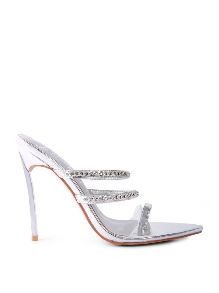 Rag Company - Wholesale High Heels - Women's - TICKLE ME HIGH HEELED TOE RING SANDALS9