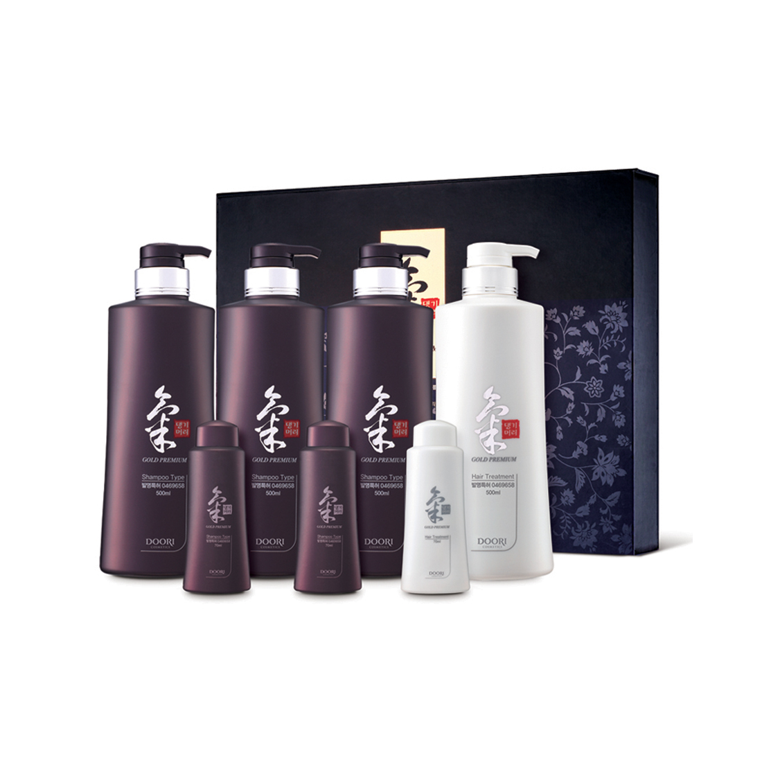 Kurious Mall - Vente Ensemble de soins pour cheveux - Daeng Gi Meo Ri Ki Gold Premium Coffret 7 en 1 pour la prévention de la perte de cheveux1