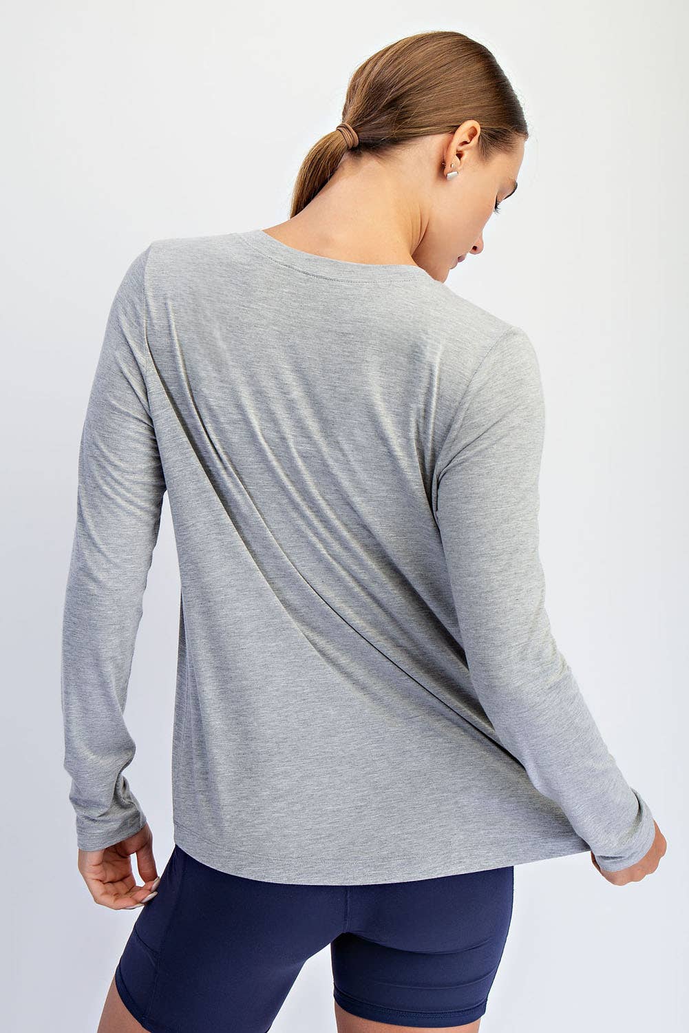 Rae Mode - Wholesale Lounge Top - Women's - VISCOSE MODAL LONG SLEEVE TOP27