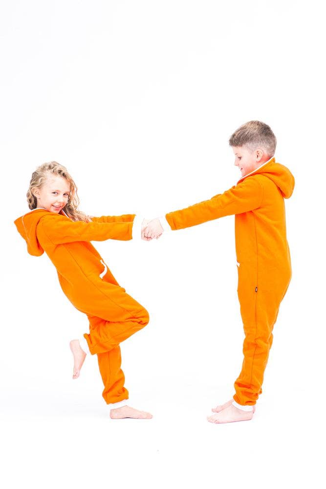 Sofa Killer - Wholesale Onesie - Kids - Sofa Killer Orange Unisex Kids Onesie With White Cuffs2