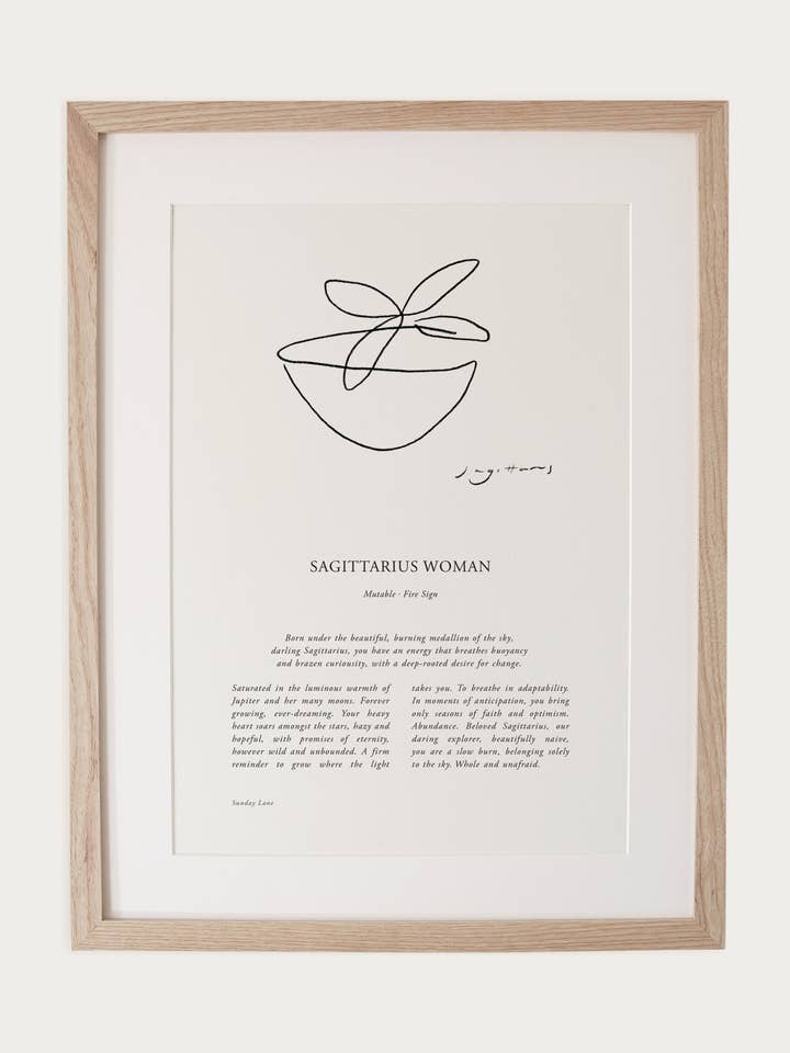 Sagittarius 05 for wholesale by Sunday Lane