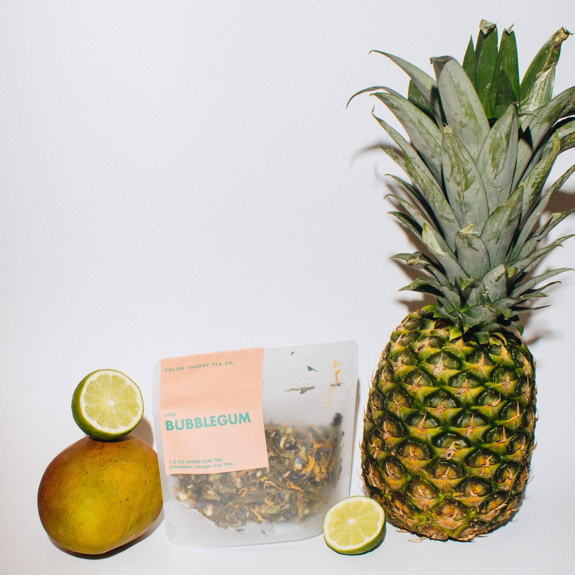 Color Theory Tea Co. - Venta al por mayor Tés a granel - Bubblegum - Té con sabor a chicle, piña y mango
