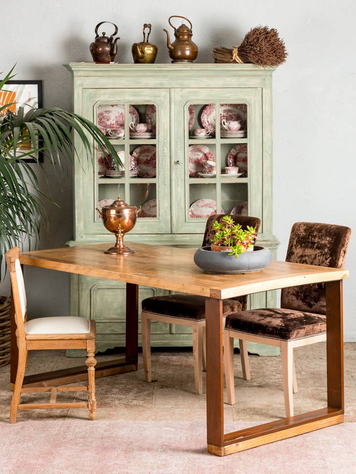 Tavolo industriale Ibiza per la vendita all'ingrosso da parte di Antique Arte y Decoración