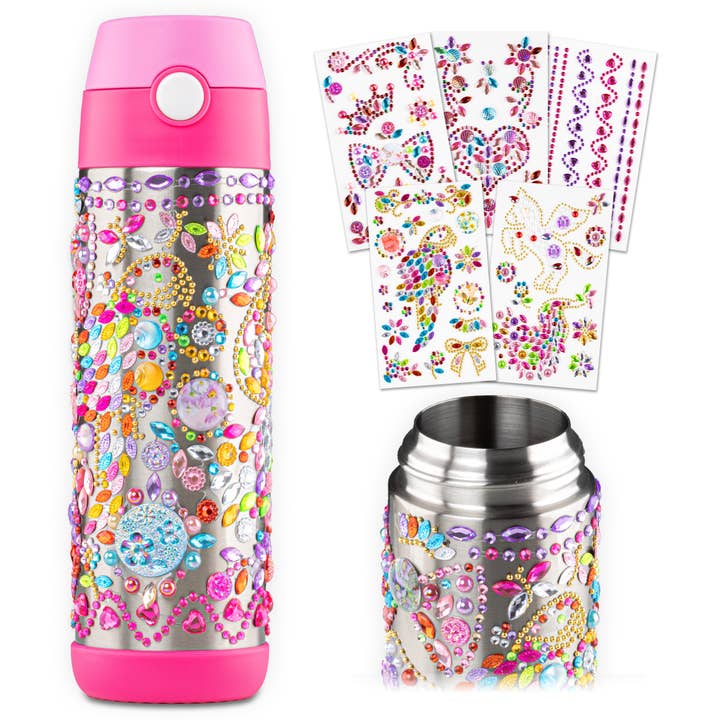 JARLSON – Großhandel Trinkflaschen – Trinkflasche Kinder Edelstahl zum Selber Gestalten - 350ml / 500ml1