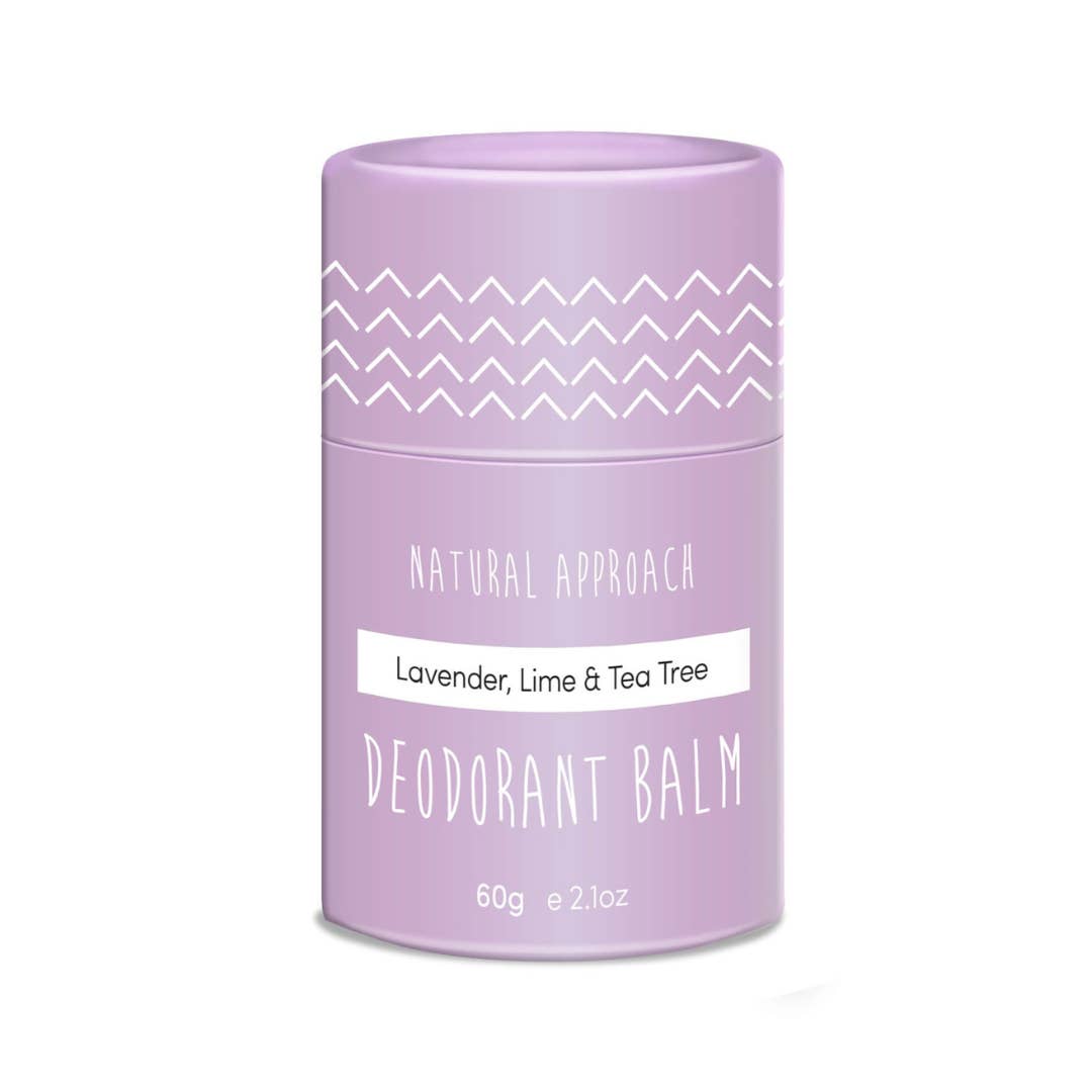 Natural Approach - Wholesale Deodorant – Unisex - Deodorant Tube - Lavender, Lime, and Tea Tree