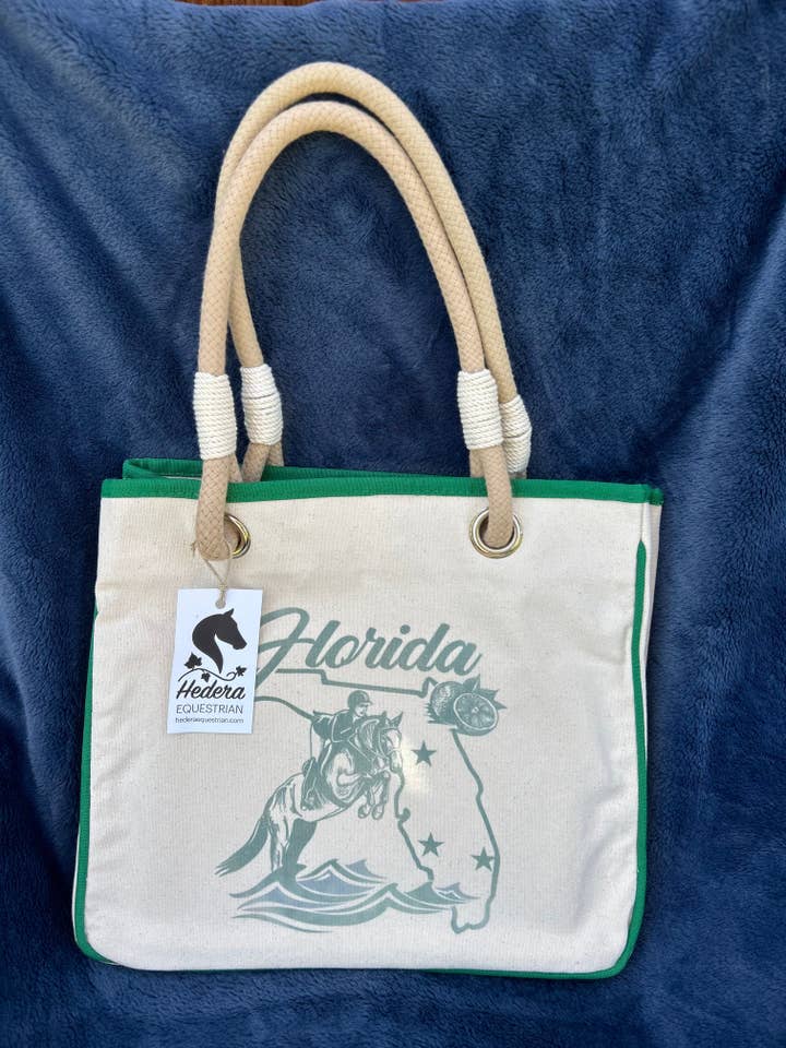 Florida Winter Circuit Tote for wholesale by Hedera Equestrian