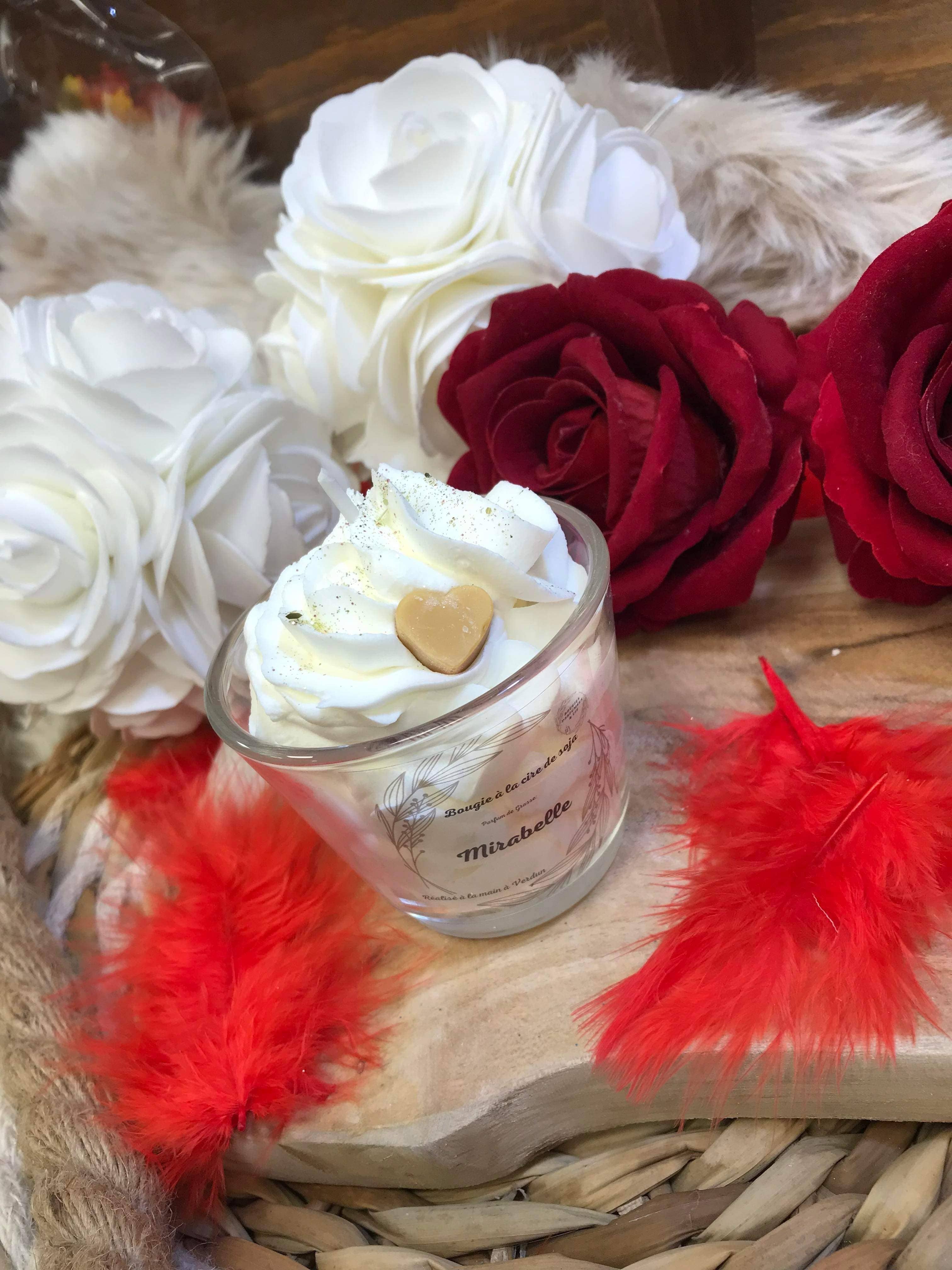 Mes bougies parfumées & cie - Venta al por mayor Velas de diseño llamativo - Vela Gourmand chantilly1