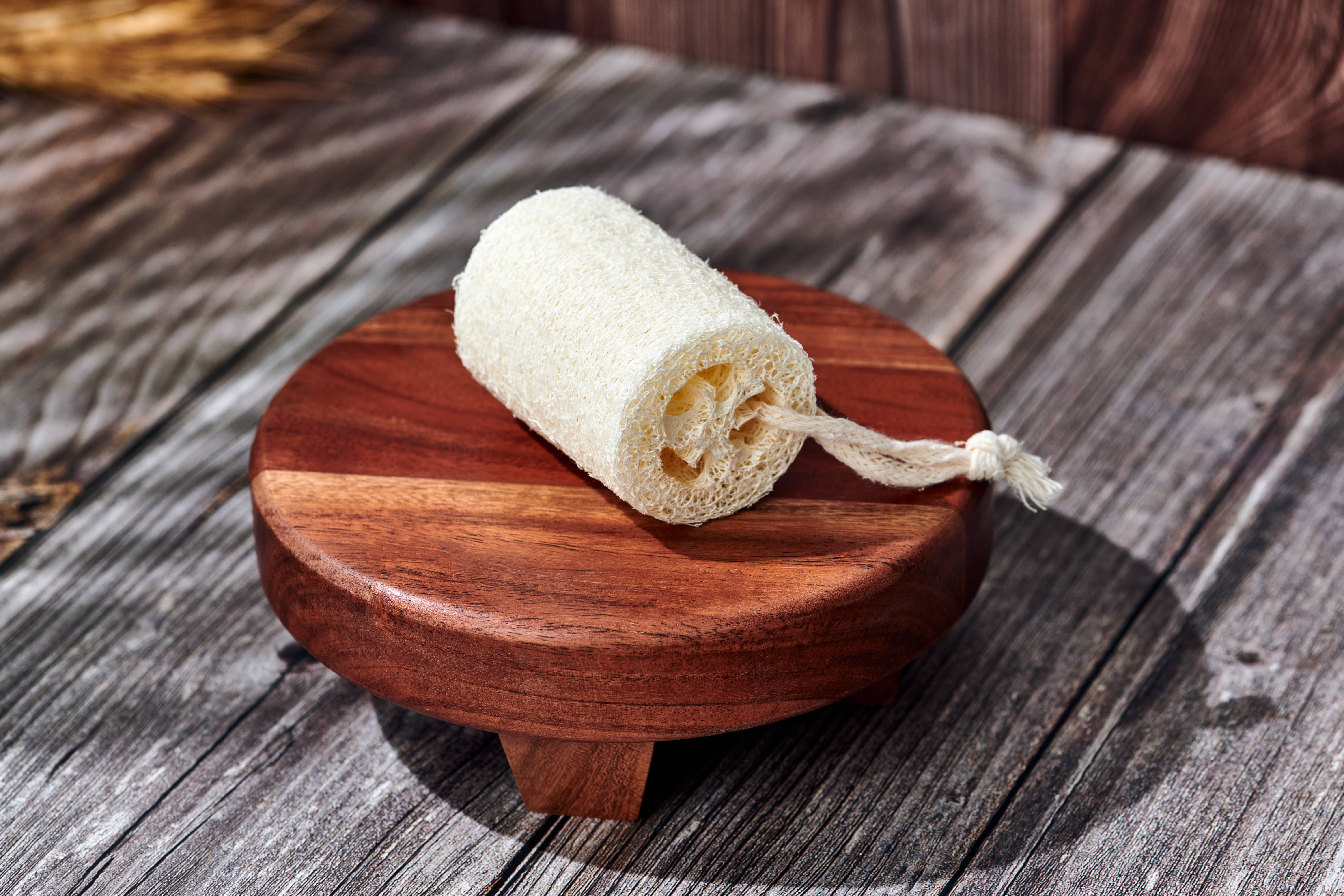 Wholesale Natural Loofah Exfoliating Slices (Plastic Free, Unpackaged