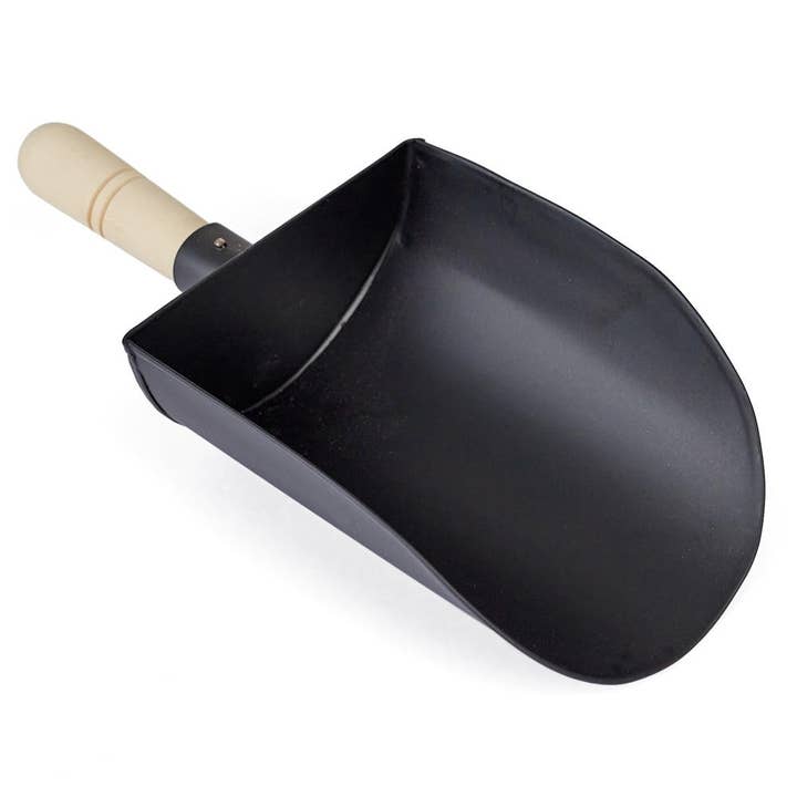 Factory Direct Craft - Wholesale Bucket/pail - 7-1/4" L Reproduction Black Metal Grain Scoop3