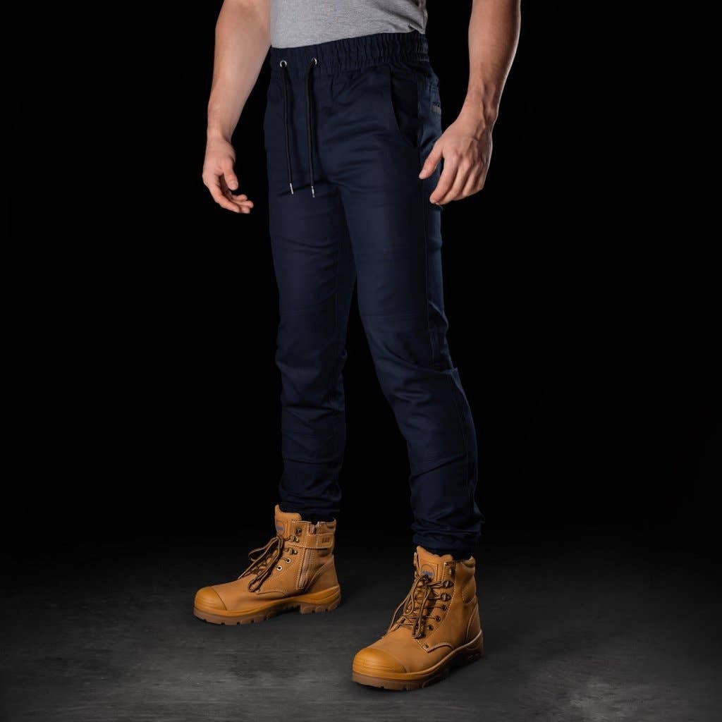 BAD WORKWEAR - Wholesale Pants - Men's - BAD 247™ SLIM FIT CUFFED ELASTIC WAIST CHINO WORK PANTS7
