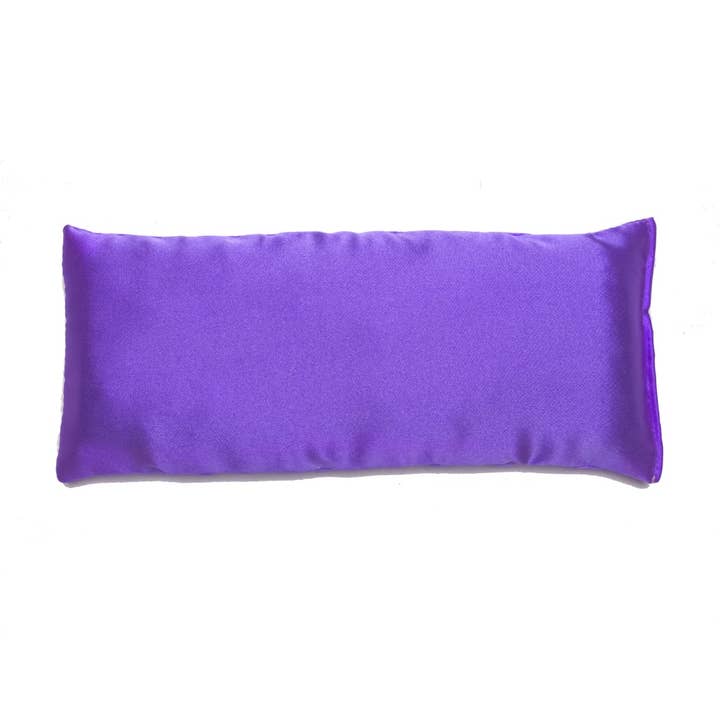 Silk Purple Eye Pillow for wholesale by Baudelaire