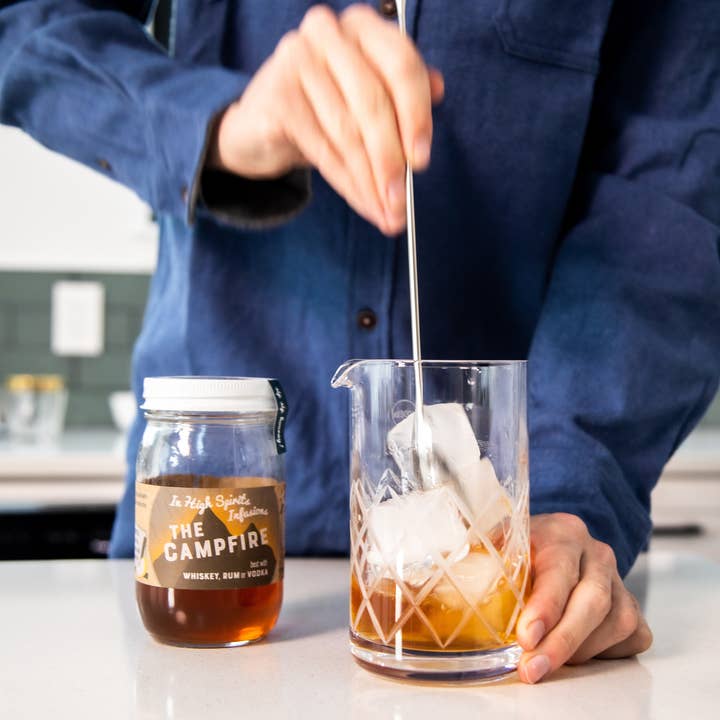 In High Spirits Infusions - Vente Kit de fabrication de boisson - Le kit d'infusion à cocktails Campfire4