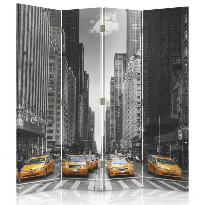 New York Taxi 4 stykke rumdeler for engroshandel hos Motivartdesign