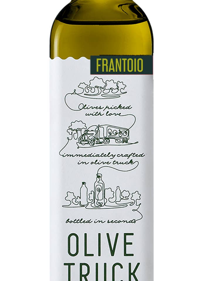 Frantoio - California EVOO for wholesale by Olive Truck