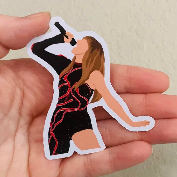 Taylor Swift Outfit 10 Sticker/Magnet for wholesale by Oily Graphic Creations